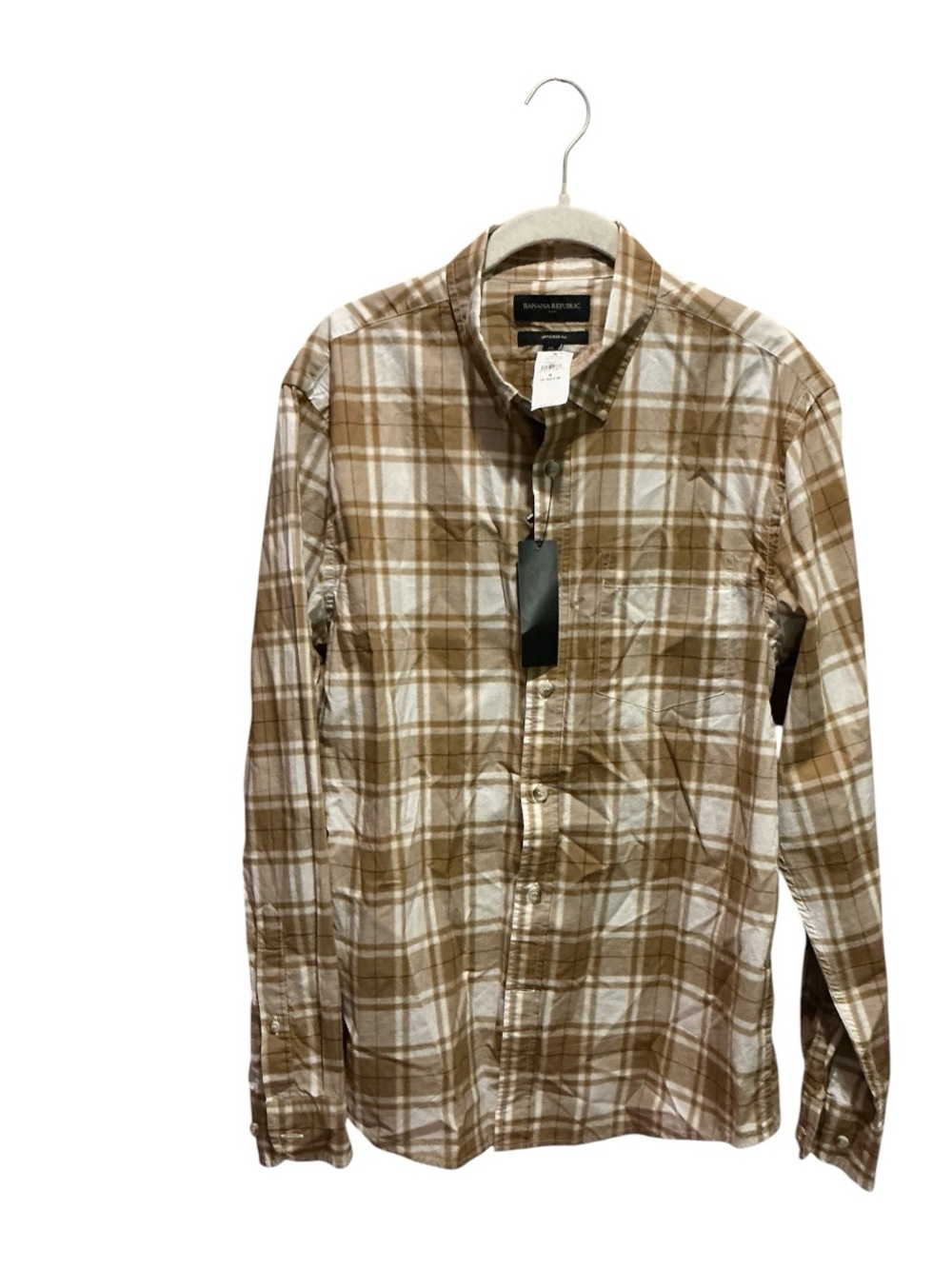 NWT Banana Republic Plaid Shirt